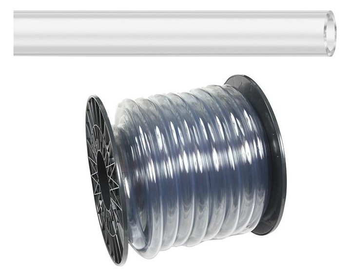 Bild Weich-PVC-Schlauch, klar 8x1,5mm,118m, M eterware auf Spule auf Spule - floraworld-0