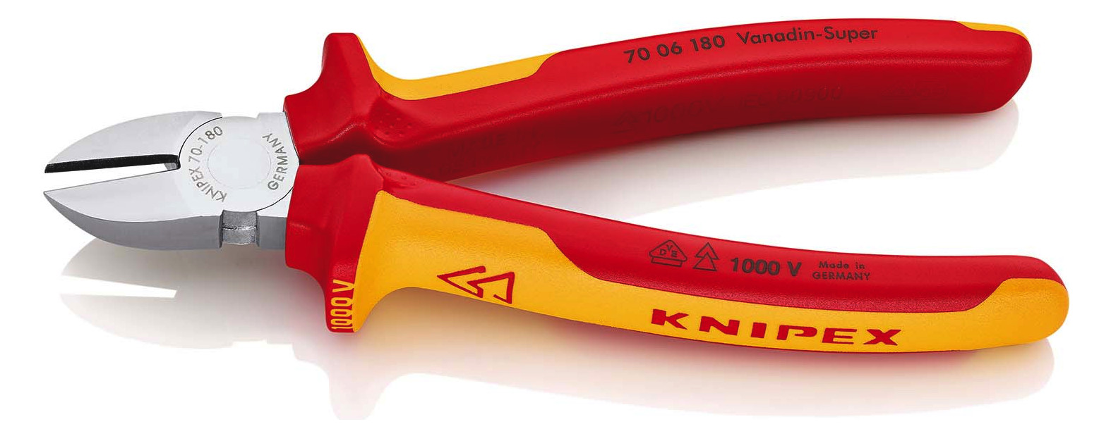 Seitenschneider 180mm 1000V Schutzisoliert 1000V