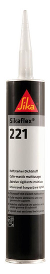 Sika-Sikaflex -221, schwarz - 300 ml