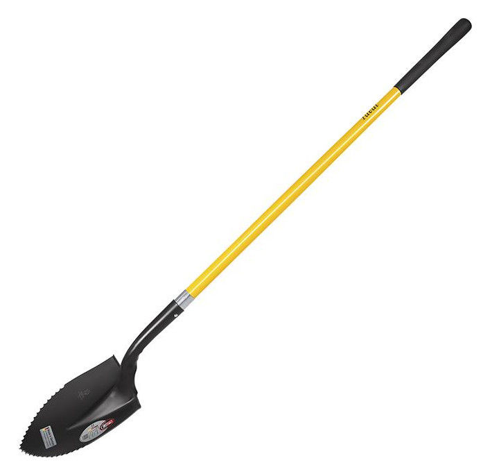 Bild Spatenschaufel schwarz Wellenschl. m FGL .-Stiel - Ideal-1