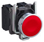 Drucktaster 1f rt rnd Ø22,5mm 1Ö IP66 fl Tastend