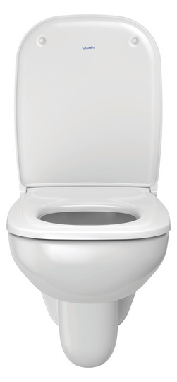 Duravit WC-Sitz D-Code mit Absenkautomatik, Scharniere Kunststoff, weiß