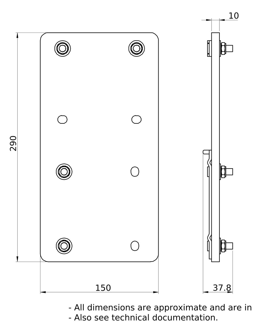 Sammelschienenverbinder 1p 4000A