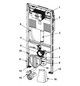 TECE WC-Modul TECEprofil 1120 mm, mit Spülkasten, Betätigung von vorne