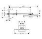hansgrohe Kopfbrause 300 1jet Axor mit Brausearm, chrom