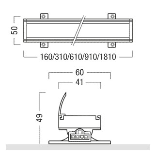 Zumtobel LINELIGHT 380-827 L160 21013740 