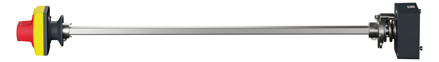 Handgriff rt m.Achse Mit Achse f.Leistungss