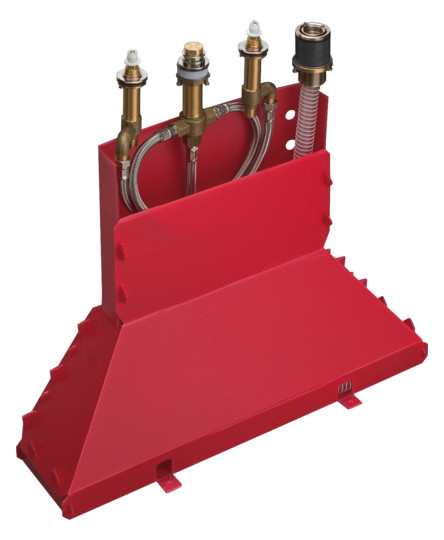 hansgrohe Grundkörper DN 15, für 4-Loch-Wannenrandarmatur