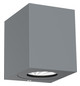 LED-Up/Down Leuchte Canto Kubi 2 10,6W 3000K 500lm gr Konv IP44 100x87x104mm
