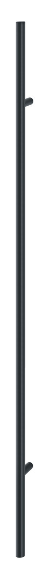 Bild HOPPE Stoßgriff E5011, BA 1.300mm, L 1.800mm, Durchmesser 30mm, verdeckt verschraubt, schwarz matt-0