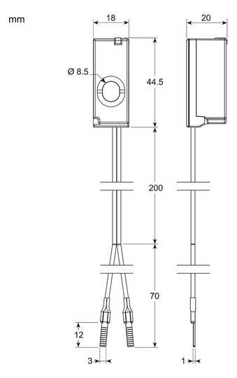 Wechselstromzähler 1ph 63 elektr A 63A 220-240V/N-L 50-60Hz