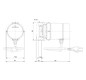 Grundfos Zirkulationspumpe Comfort 15-14 B TU, Durchfluss 0,45 cbm/h, 240 V