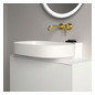 Ideal-Standard Waschtisch Linda-X ohne Hahnloch, mit Überlauf, 45x38x15,5cm, weiß Ideal Plus