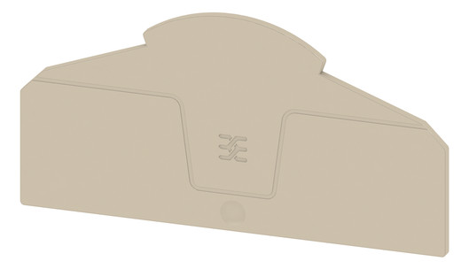 Weidmüller EP TTB 6 Abschlussplatte 