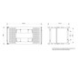 Montageplatte Verteiler ST pulverbesch 300x650mm