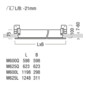 Zumtobel CL2 S 6600-840 M625L   42186893 