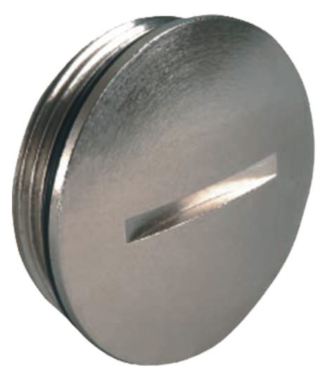 Verschlussschraube M10 Ms vernick natur hfr Schlagfest
