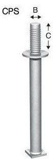 Bild SST Stützenfuß CPB40 SIMPSON Strong-Tie-1