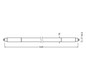 LEDV LED Tube Perf HF HE 7W/830 (14W) 
