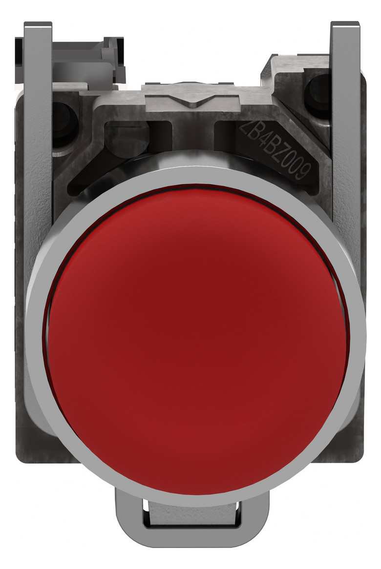 Drucktaster 1f rt rnd Ø22,5mm 1Ö IP66 hoch Tastend