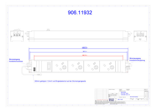 Bachmann STEP BASE 4xUK 45°    906.11932 