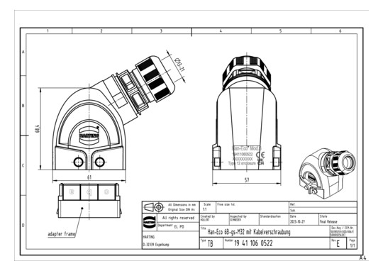 HART Han-Eco 6B-gs-M32 mit   19411060522 