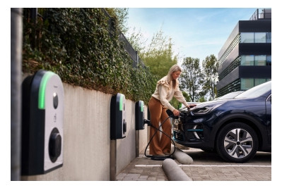 Wallbox 22kVA 3ph EVlink 1f 22kW/Ladep IP55 317x529x158mm Wandmont Kst IK10