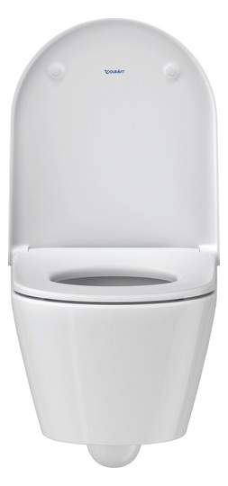 Duravit Wand-Tiefspül-WC-Set D-Neo mit WC-Sitz, Rimless, weiß