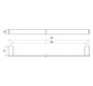 EMCO Badetuchhalter Liaison 630 mm, chrom