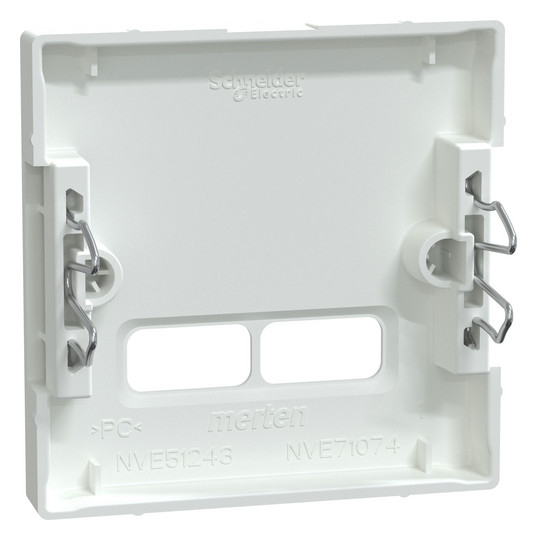 Zentralplatte USB 2f polws Klemmbef m.Aufdr