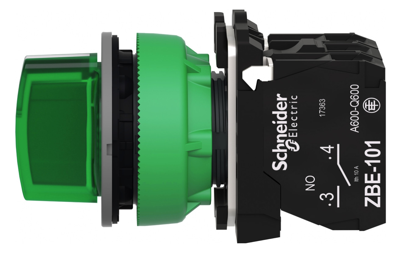 Wahlschalter 3stuf Knebel Ø30,5mm IP66 1S 1Ö