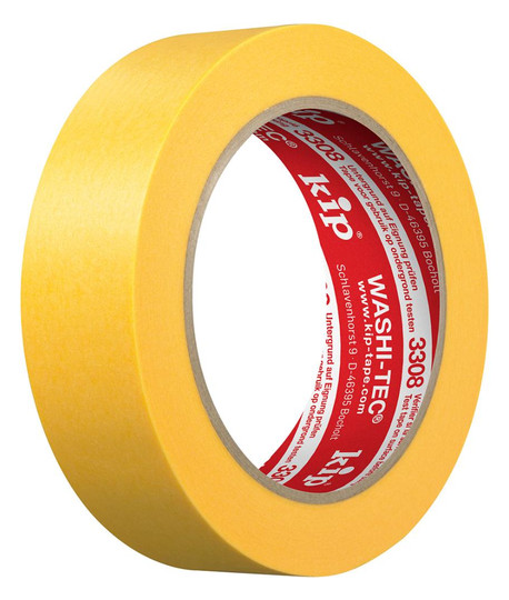 kip-WASHI-TEC-Goldkrepp 3308, gelb - 30mmx50m