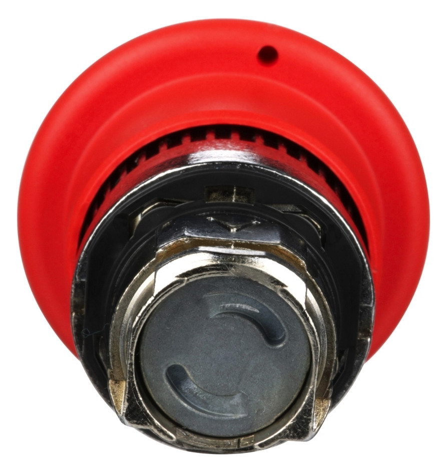 Frontelement für Not-Aus Ø22,5mm rt rnd IP66 hoch Schaltfunktion verrastend Zug