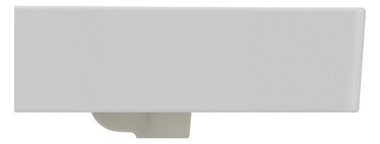 Ideal-Standard Waschtisch Connect Cube ohne Hahnloch, mit Überlauf, 60 x 46 cm, weiß