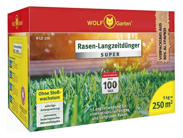 Bild Rasen-Langzeitdünger Premium LN 250 5 kg - WOLF GARTEN-0
