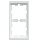 Rahmen 2f lows glz D-Life Kst f.GEB-K Unterputzmontage Thermopl