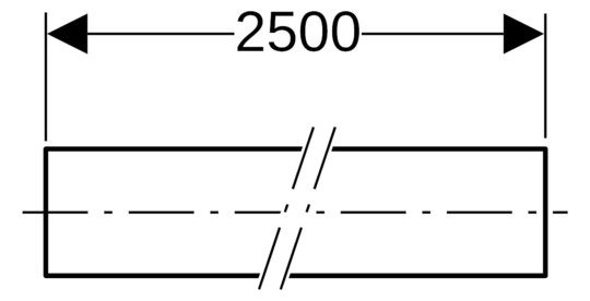 Geberit Systemrohr PB DN 20, Ø 25 mm, Rolle 25 m, für Trinkwasser
