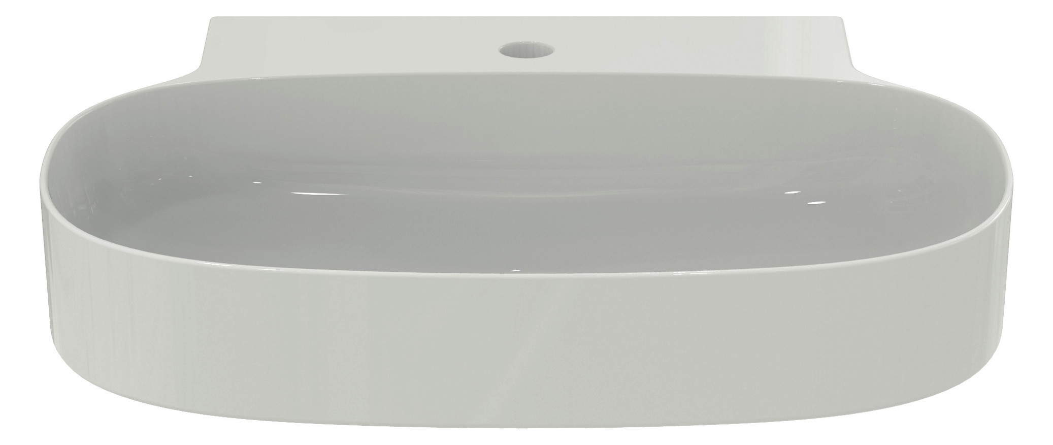 Ideal-Standard Waschtisch Linda-X 60x50x13,5cm, 1 Hahnloch, ohne Überlauf, geschliffen, weiß IdealPlus