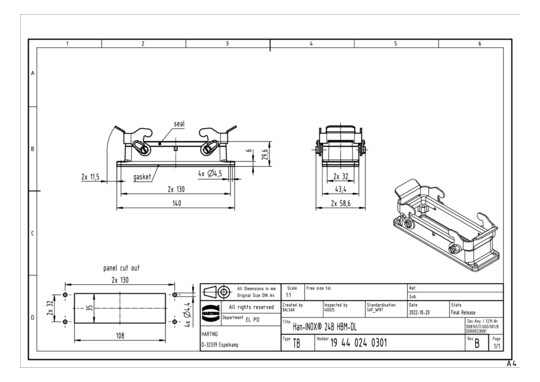 HART Han-INOX  24B-AGG-QB    19440240301 