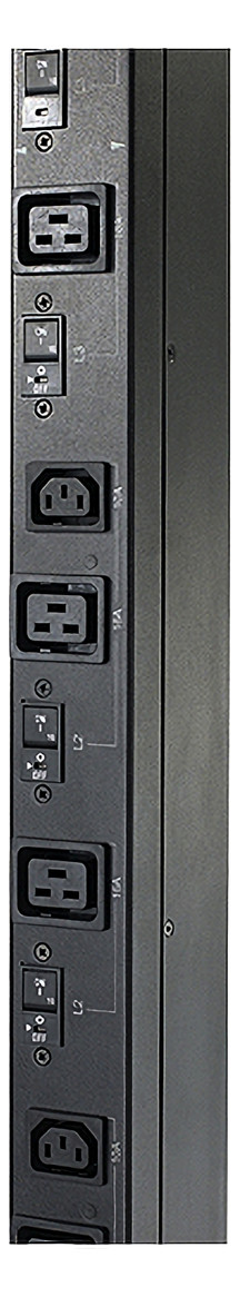 Rack-Stromverteilung 6Steckd 3xC13 6xC19 400V Mit Sicherung Schaltbar