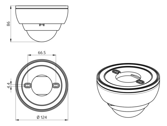 BEG Präsenzmelder PD4-M-TRIO       92750 