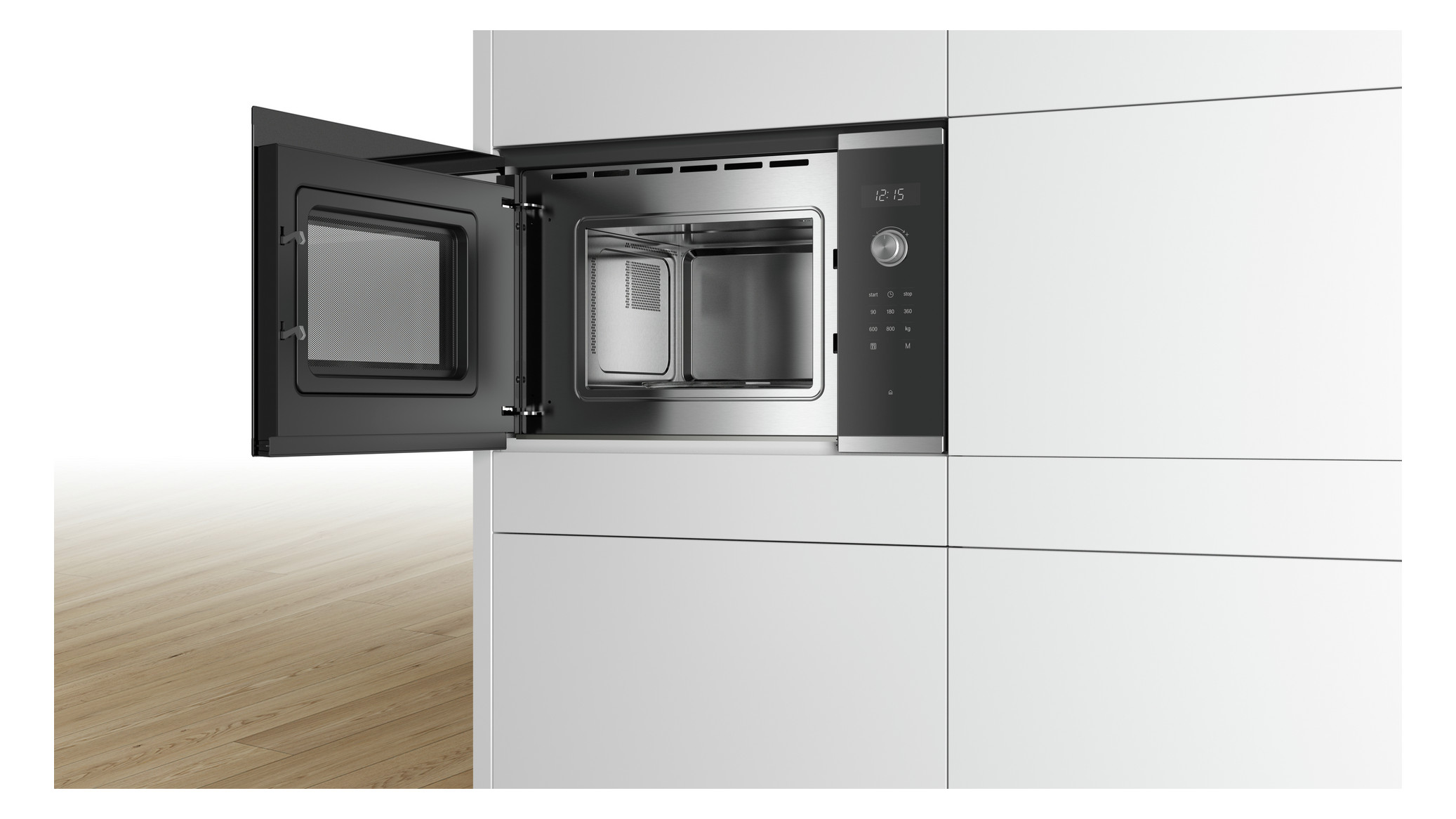 Mikrowelle EB 20l 800W edst 5stuf Ø255mm