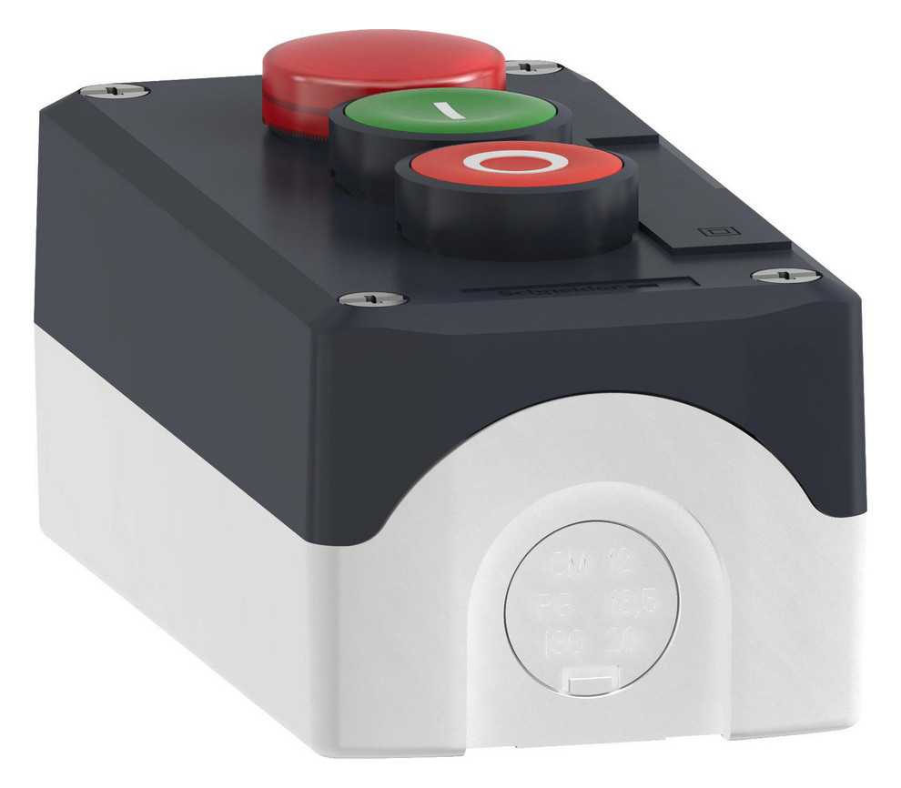 Befehls-/Meldegerät 2f 2tast 1meld Kst IP65