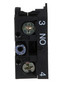 Hilfsschalterblock 1S Frontbef 3A/AC Schraub
