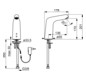 HANSA Infrarot-Waschtisch-Armatur HANSAMEDIPRO XL Netzbetrieb, hoher Auslauf, Ausladung 136mm, chrom