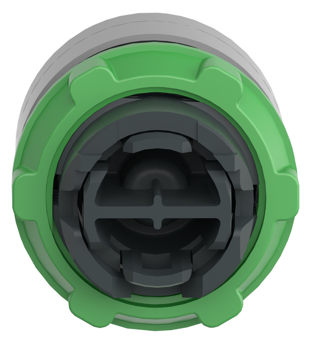 Drucktaster Front 1f ws Ø22mm rnd IP66 Tastend