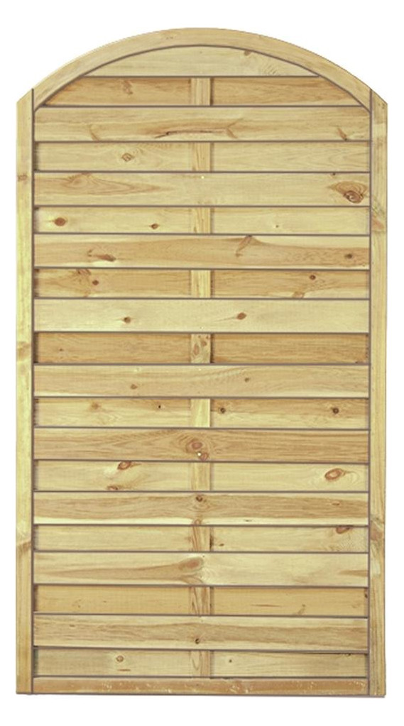 Bild Maxi-Bogen 100x180/160cm Rahmen 45/45 mm, kdi grün Lamellen geriffelt & geschrau - n.a.-0