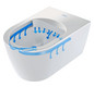 Duravit Wand-Tiefspül-WC Set Me by Starck mit WC-Sitz, Rimless, weiß