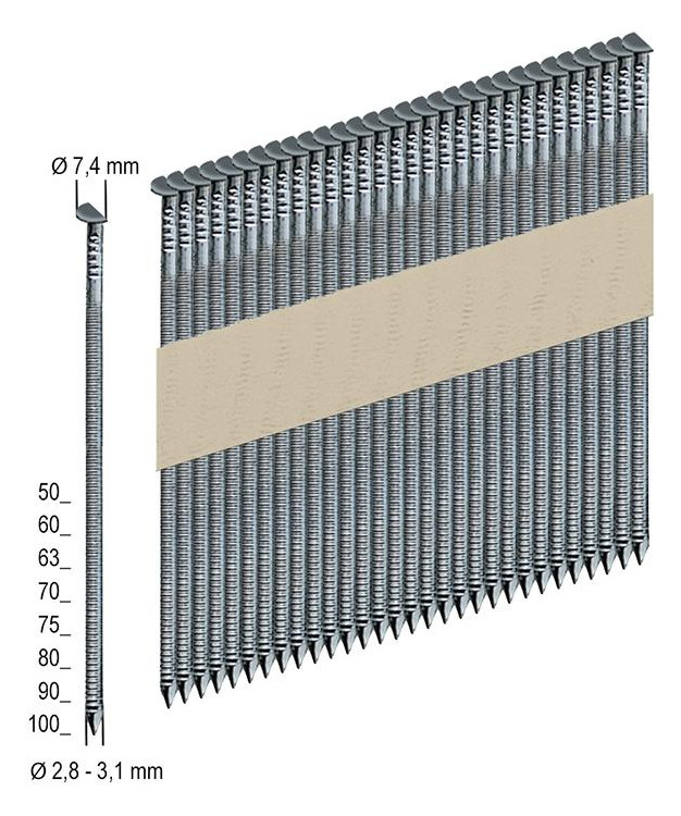 Bild Halbkopfnagel a 3000 St. PR31/80NKRI Pre bena - PREBENA-0