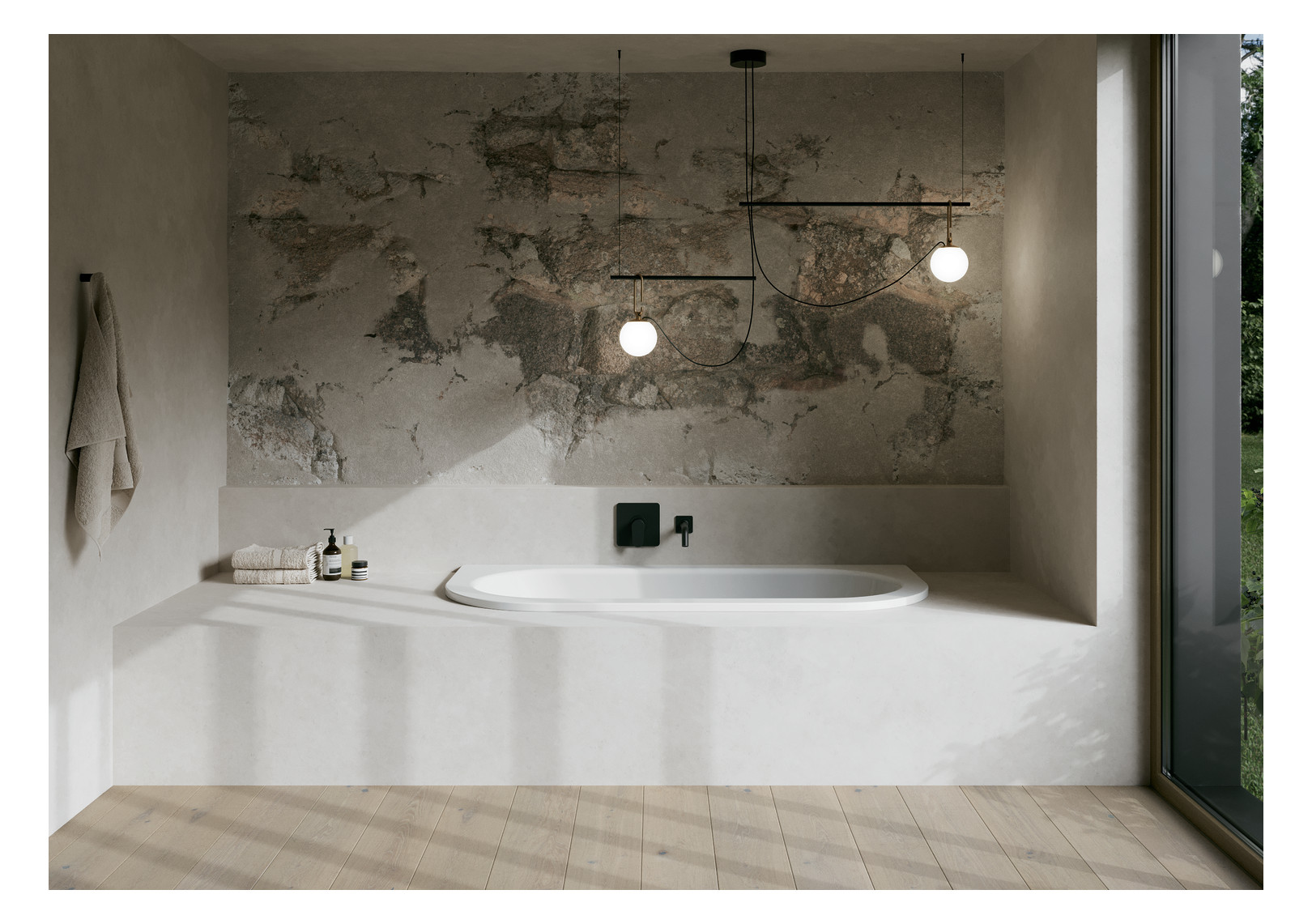 Badewanne BetteStarlet I 8320 Antirutsch Sense, weiß, 185x85x42cm